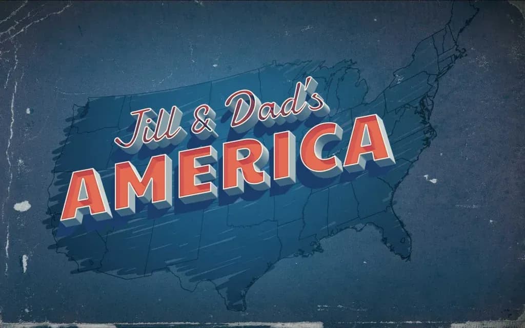 Jill and Dad's America key art