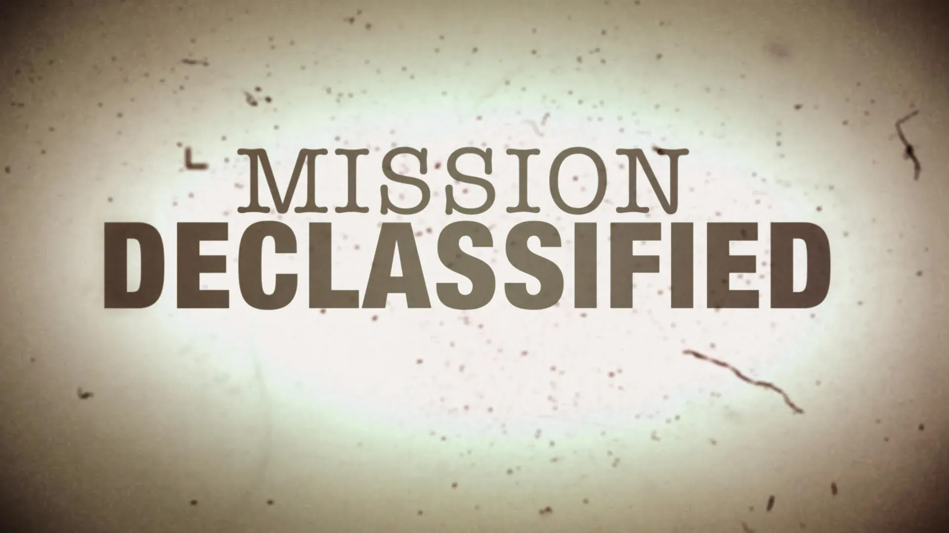 Mission Declassified key art