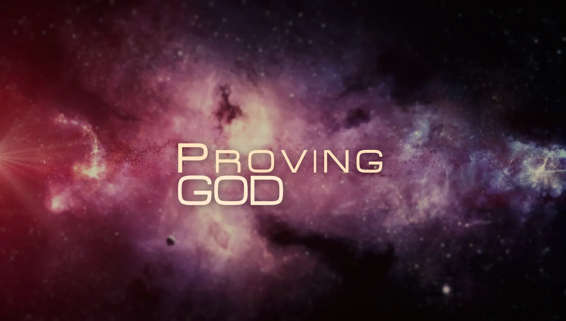 Proving God key art