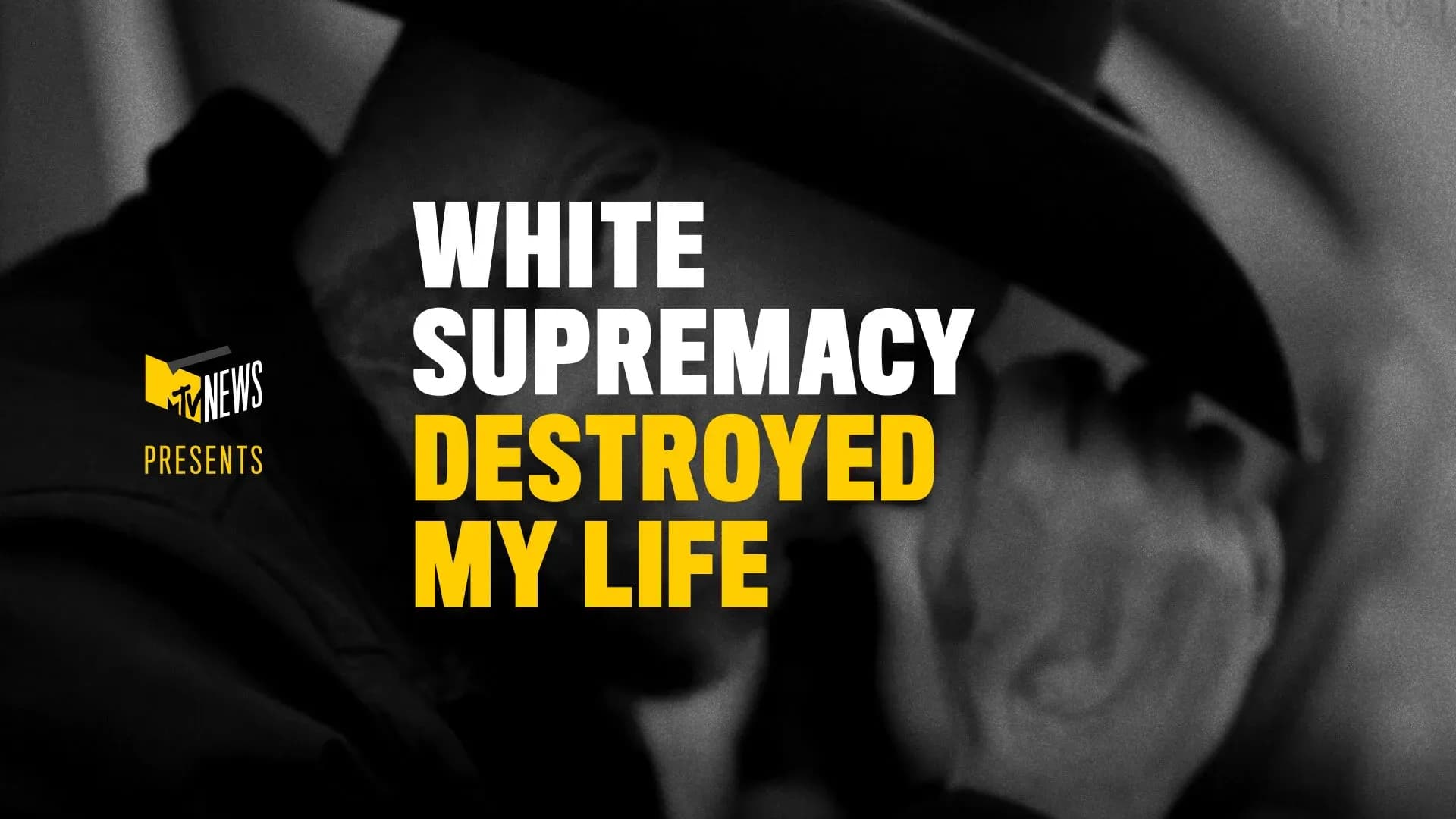 White Supremacy Destroyed My Life key art